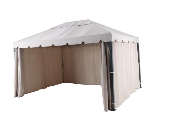 Gazebo Ysis with Mosquito Net Aluminium 300 cm X 400 cm