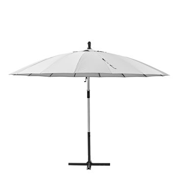 Naterial Umbrella Sinae White Round Aluminium Dia 290cm