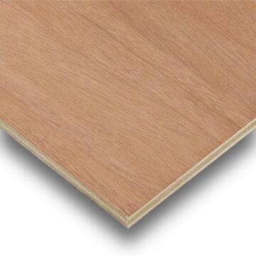 Board Plywood Commercial with Poplsr Core Grade B/C 12mm thick - 2440x1220mm