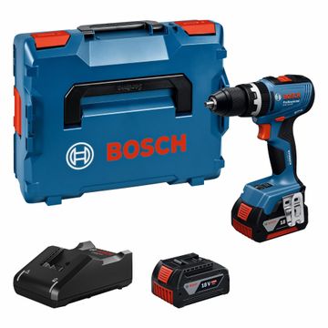 BOSCH PRO GSB 18V-65 CORDLESS IMPACT DRILL & 2X 5AH Starter Kit