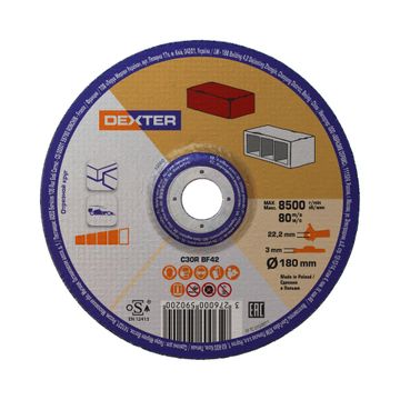 Cutting Disc Dexter Cutting Stone 180X3X22,2Mm