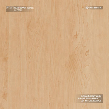 Vancouver Mapple Peen Melamine Chipboard T16mm x W1830mm x L2750mm