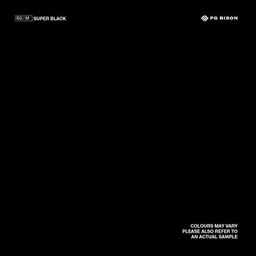 Melamine MDF Board Super Black Gloss T16mm x W1830mm x L2750mm