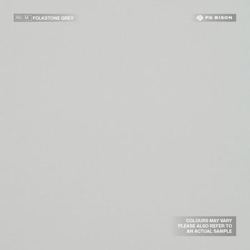 Folkstone Grey Gloss Melamine MDF Board T16mm x W1830mm x L2750mm