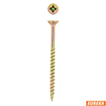 Chipboard screws smooth shank YP 3.5x50mm 400pc eureka