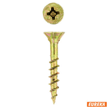 Chipboard screws smooth shank yp 4.5x30mm 700pc eureka