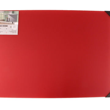 Kitchen Backsplash Glass W90Cm X H65Cm X D0.5Cm Red