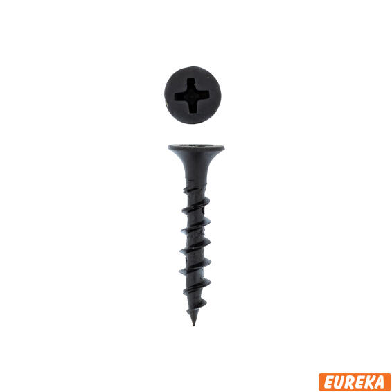 D/wall scr crs thr eureka 4.2x25mm (400)