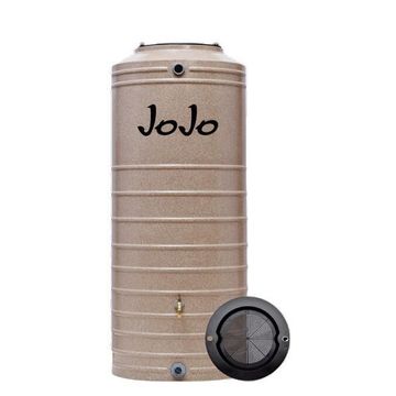 JoJo Tank Slimline Water Tank Marble Sandstone 750 Litre