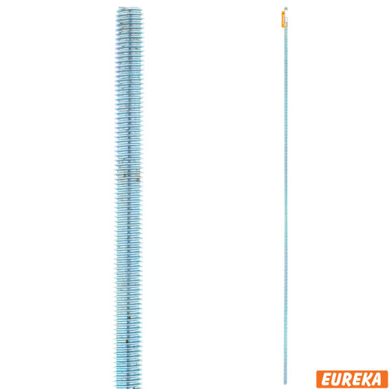 Threaded rod galvanised 10mmx1m eureka