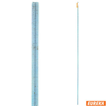 Threaded rod galvanised 10mmx1m eureka