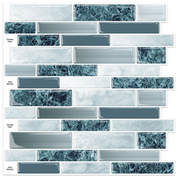 Tide peel & stick tile 2pk 30.05x30.05cm