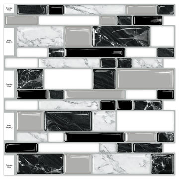 Linear peel & stick tile 2pk 30.05x30.05cm