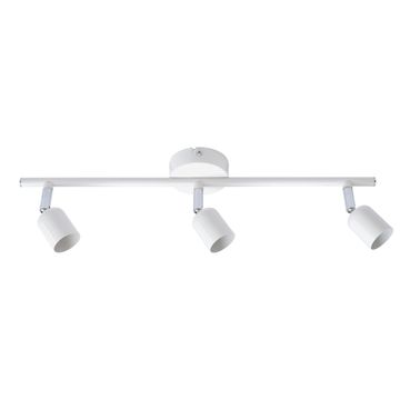3lit straight bar gu10 3x50w metal whit