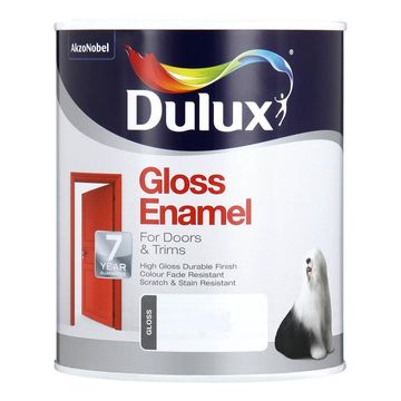 Dulux Gloss Enamel Paint Kingfisher Blue 1L
