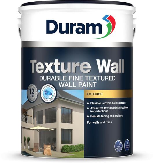 Wall paint DURAM texture Mesa 5L
