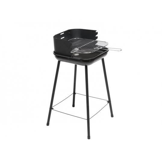 Charcoal Braai Stand Black L36cmxW36cm