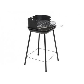 Charcoal Braai Stand Black L36cmxW36cm