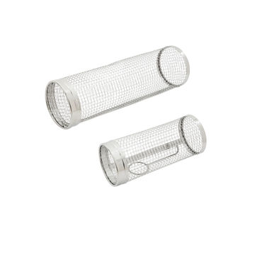 Naterial grilling basket set stainless steel 2 pack