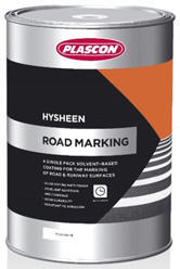 Road marking paint Plascon Roadtect 4200 solvent based Red 5L