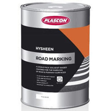 Road marking paint Plascon Roadtect 4200 solvent based Red 5L