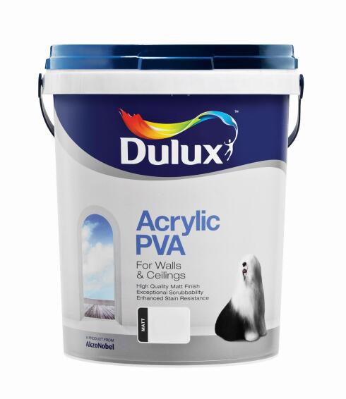  Dulux Acrylic PVA Granite Pestle Matt  Wall Universal Paint 20L