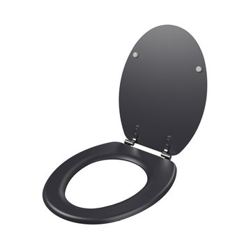 Sensea Pop Toilet Seat Paris(Matt Black)