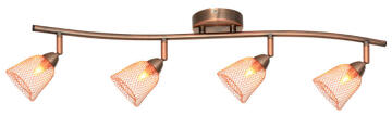spotlight 4lt bar mesh antique copper