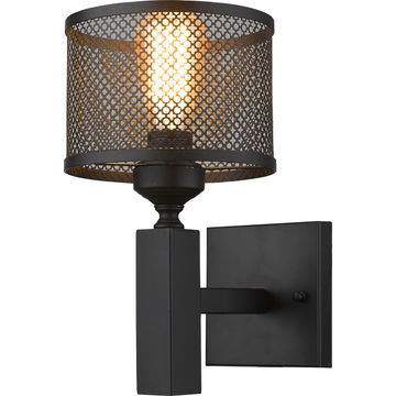 RADIANT WALL LIGHT METAL MESH