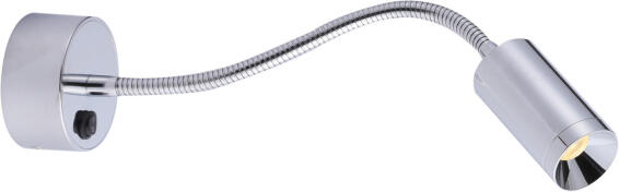 RADIANT WALL READING LAMP CHROME