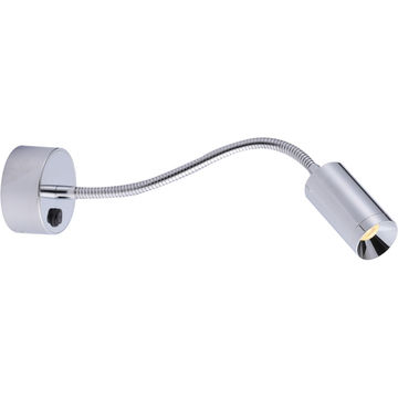 RADIANT WALL READING LAMP CHROME