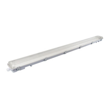 double vapour proof 4ft WIRED FOR LED T8 1X18W 1285MM