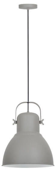 pendant light metal grey
