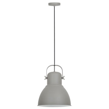 pendant light metal grey