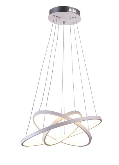 pendant light 3 ring led white