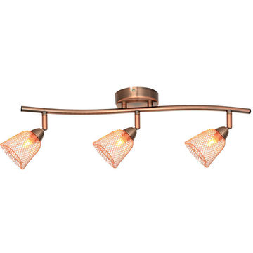 spotlight 3lt bar mesh antique copper