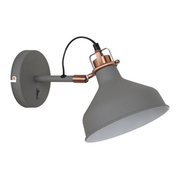 RADIANT WALL LIGHT GREY ROSE
