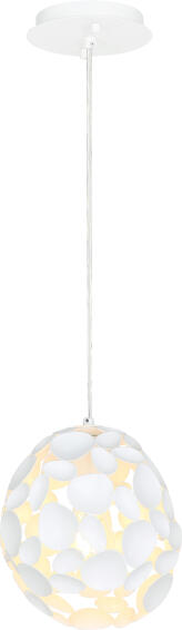 pendant light 1lt white