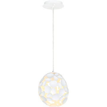 pendant light 1lt white