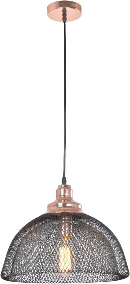 pendant light metal black rose