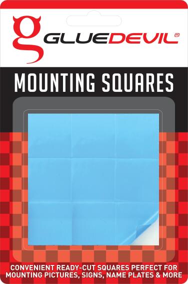Mirror squares 9x24mmx24mm gluedevil