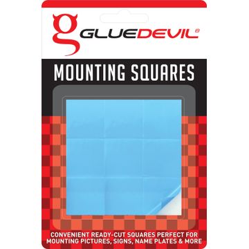 Mirror squares 9x24mmx24mm gluedevil