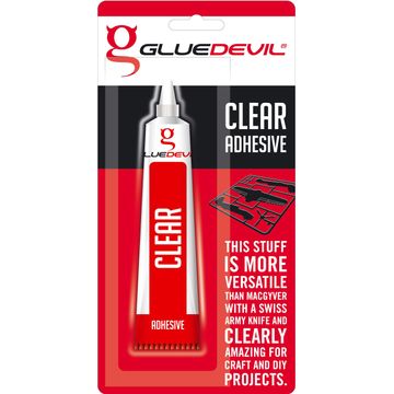 Clear adhesive 50ml gluedevil
