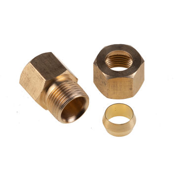 COUPLER 1/4 F X 1/4 OD (68-4A)