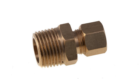 COUPLER 1/2 M X 3/8 OD (68-6C)