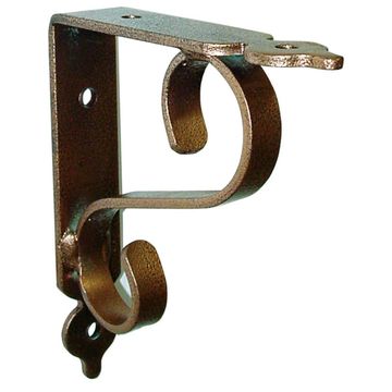 Shelf bracket tuscany copper 15x19cm l&g tools