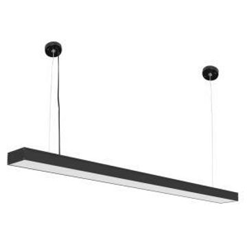 Bright star pendant linear 3cct 36w led black 1200mm