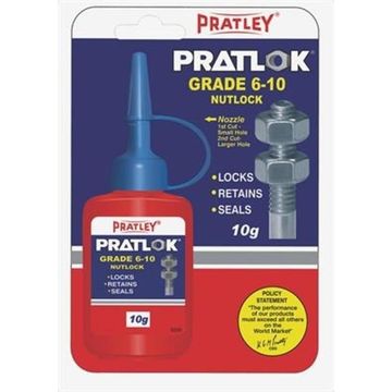 adhesive pratley nutlock 6-10mm 10g