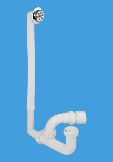 Bath Trap 40x75mm Seal and OverFlow