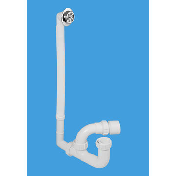 Bath Trap 40x75mm Seal and OverFlow